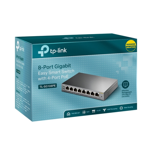TP-Link Switch POE 8 port TL-SG1008MP
